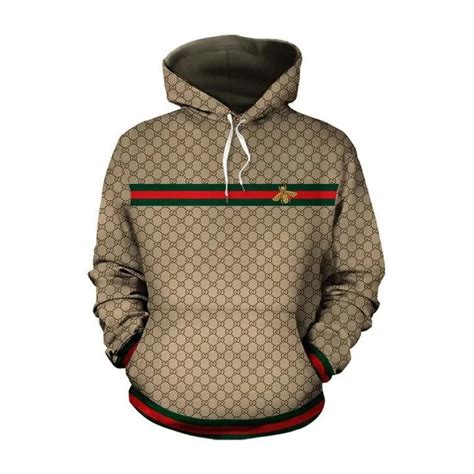 gucci hoodie brown|gucci hoodie for men.